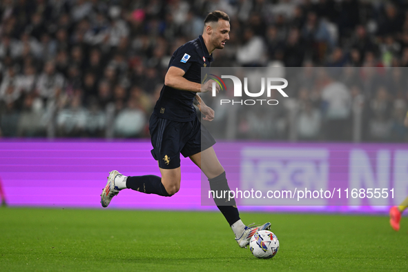 Federico Gatti of Juventus FC is in action during the match between Juventus FC and SS Lazio, the 8th turn of the Italian Lega Serie A Enili...