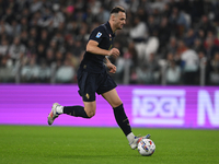 Federico Gatti of Juventus FC is in action during the match between Juventus FC and SS Lazio, the 8th turn of the Italian Lega Serie A Enili...