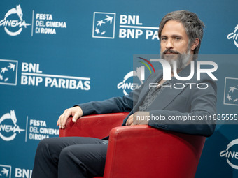 Gael Garcia Bernal attends the ''Maquina - Il Pugile'' photocall during the 19th Rome Film Festival at Auditorium Parco Della Musica in Rome...