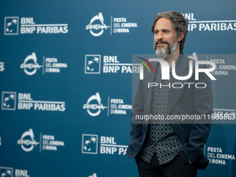 Gael Garcia Bernal attends the ''Maquina - Il Pugile'' photocall during the 19th Rome Film Festival at Auditorium Parco Della Musica in Rome...