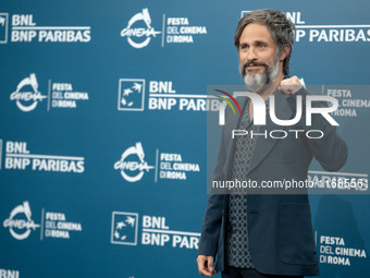 Gael Garcia Bernal attends the ''Maquina - Il Pugile'' photocall during the 19th Rome Film Festival at Auditorium Parco Della Musica in Rome...