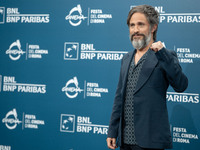 Gael Garcia Bernal attends the ''Maquina - Il Pugile'' photocall during the 19th Rome Film Festival at Auditorium Parco Della Musica in Rome...