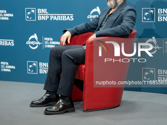 Gael Garcia Bernal attends the ''Maquina - Il Pugile'' photocall during the 19th Rome Film Festival at Auditorium Parco Della Musica in Rome...