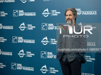 Gael Garcia Bernal attends the ''Maquina - Il Pugile'' photocall during the 19th Rome Film Festival at Auditorium Parco Della Musica in Rome...