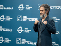 Gael Garcia Bernal attends the ''Maquina - Il Pugile'' photocall during the 19th Rome Film Festival at Auditorium Parco Della Musica in Rome...