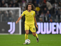 Matteo Guendouzi of SS Lazio is in action during the Juventus FC vs. SS Lazio match, the 8th round of the Italian Lega Serie A Enilive 24/25...