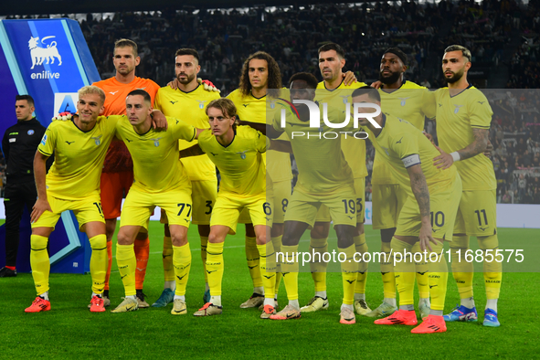 SS Lazio plays against Juventus FC during the 8th round of the Italian Lega Serie A Enilive 24/25 in Allianz Stadium in Turin, Piemonte, Ita...