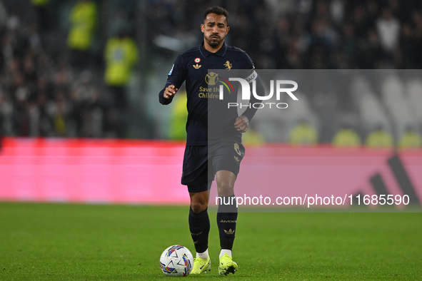 Danilo of Juventus FC is in action during the Juventus FC vs. SS Lazio match, 8th round of Italian Lega Serie A Enilive 24/25, in Allianz St...