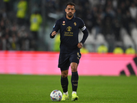 Danilo of Juventus FC is in action during the Juventus FC vs. SS Lazio match, 8th round of Italian Lega Serie A Enilive 24/25, in Allianz St...