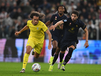 Matteo Guendouzi of SS Lazio and Manuel Locatelli of Juventus FC battle for the ball during the Juventus FC - SS Lazio match, 8th turn of It...