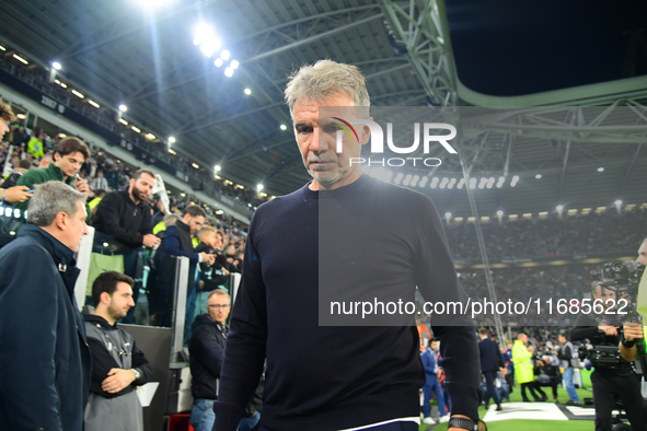 Marco Baroni of SS Lazio looks on during the Juventus FC vs. SS Lazio match, the 8th turn of Italian Lega Serie A Enilive 24/25, in Allianz...