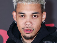 Roshon Fegan arrives at Amberween - An Amber Rose Birthday Party held at a Private Residence on October 19, 2024 in Tarzana, Los Angeles, Ca...