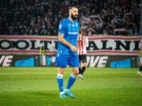 Mikael Ishak participates in the game between KS Cracovia and Lech Poznan in Krakow, Poland, on October 19, 2024. PKO BP Ekstraklasa, Polish...