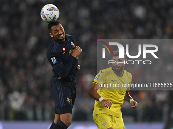 Danilo of Juventus FC is in action during the Juventus FC vs. SS Lazio match, 8th round of Italian Lega Serie A Enilive 24/25, in Allianz St...