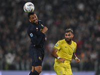 Danilo of Juventus FC is in action during the Juventus FC vs. SS Lazio match, 8th round of Italian Lega Serie A Enilive 24/25, in Allianz St...