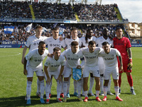 Napoli line up during the Serie A soccer match between Empoli FC and SSC Napoli at Stadio Carlo Castellani in Empoli, Italy, on October 20,...