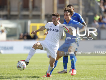 Billy Gilmour of Napoli plays during the Serie A soccer match between Empoli FC and SSC Napoli at Stadio Carlo Castellani in Empoli, Italy,...