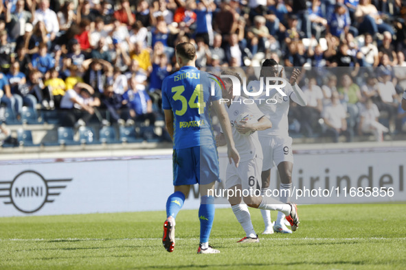 During the Serie A soccer match between Empoli FC and SSC Napoli at Stadio Carlo Castellani in Empoli, Italy, on October 20, 2024. 