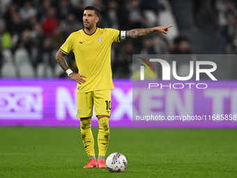 Kenan Yildiz of Juventus FC looks on during the Juventus FC - SS Lazio match, 8th turn of Italian Lega Serie A Enilive 24/25, in Allianz Sta...