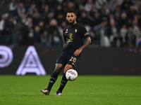 Douglas Luiz of Juventus FC is in action during the match between Juventus FC and SS Lazio in the 8th round of the Italian Lega Serie A Enil...