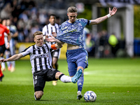 Heracles Almelo midfielder Brian de Keersmaecker and AFC Ajax Amsterdam midfielder Kenneth Taylor play during the match between Heracles Alm...