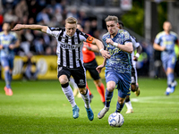 Heracles Almelo midfielder Brian de Keersmaecker and AFC Ajax Amsterdam midfielder Kenneth Taylor play during the match between Heracles Alm...