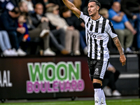 Heracles Almelo midfielder Mario Engels celebrates the 2-1 goal during the match between Heracles Almelo and Ajax at the Asito Stadium for t...