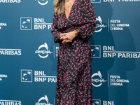 Michela Andreozzi attends the ''100 Di Questi Anni'' photocall during the 19th Rome Film Festival at Auditorium Parco Della Musica in Rome,...