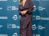 Michela Andreozzi attends the ''100 Di Questi Anni'' photocall during the 19th Rome Film Festival at Auditorium Parco Della Musica in Rome,...