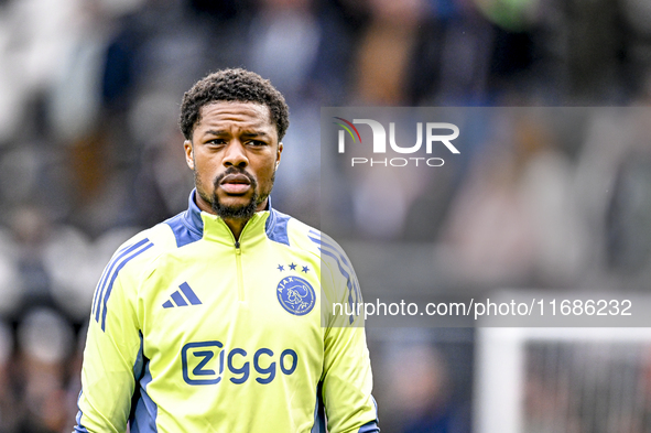 AFC Ajax Amsterdam forward Chuba Akpom plays during the match between Heracles Almelo and Ajax at the Asito Stadium for the Dutch Eredivisie...