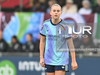 Alessia Russo (23 Arsenal) looks on during the Barclays FA Women's Super League match between West Ham United and Arsenal at the Chigwell Co...