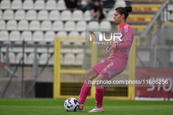 Camelia Ceasar of A.S. Roma Femminile participates in the 7th day of the Serie A Femminile eBay Championship between A.S. Roma and A.C. Mila...