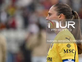 Laura Giuliani of A.C. Milan Femminile participates in the 7th day of the Serie A Femminile eBay Championship between A.S. Roma and A.C. Mil...