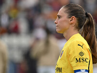 Laura Giuliani of A.C. Milan Femminile participates in the 7th day of the Serie A Femminile eBay Championship between A.S. Roma and A.C. Mil...