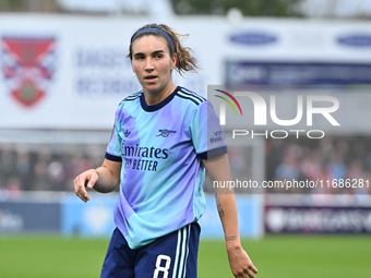 Mariona Caldentey (8 Arsenal) looks on during the Barclays FA Women's Super League match between West Ham United and Arsenal at the Chigwell...