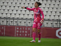 Camelia Ceasar of A.S. Roma Femminile participates in the 7th day of the Serie A Femminile eBay Championship between A.S. Roma and A.C. Mila...