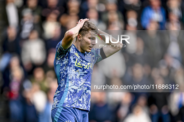 AFC Ajax Amsterdam defender Anton Gaaei plays during the match between Heracles Almelo and Ajax at the Asito Stadium for the Dutch Eredivisi...