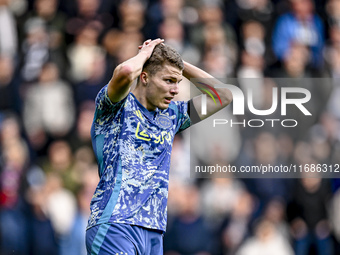 AFC Ajax Amsterdam defender Anton Gaaei plays during the match between Heracles Almelo and Ajax at the Asito Stadium for the Dutch Eredivisi...