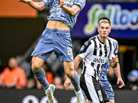 AFC Ajax Amsterdam defender Daniele Rugani plays during the match between Heracles Almelo and Ajax at the Asito Stadium for the Dutch Erediv...