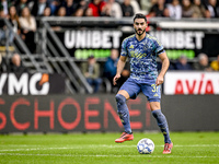 AFC Ajax Amsterdam defender Josip Sutalo plays during the match between Heracles Almelo and Ajax at the Asito Stadium for the Dutch Eredivis...