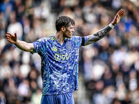 AFC Ajax Amsterdam forward Wout Weghorst plays during the match between Heracles Almelo and Ajax at the Asito Stadium for the Dutch Eredivis...