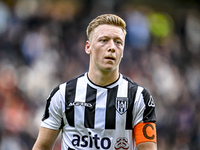 Heracles Almelo midfielder Brian de Keersmaecker plays during the match between Heracles Almelo and Ajax at the Asito Stadium for the Dutch...