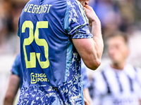 AFC Ajax Amsterdam forward Wout Weghorst celebrates the goal during the match between Heracles Almelo and Ajax at the Asito Stadium for the...