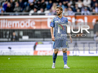 AFC Ajax Amsterdam defender Daniele Rugani plays during the match between Heracles Almelo and Ajax at the Asito Stadium for the Dutch Erediv...