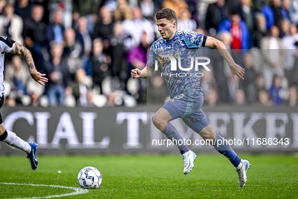 AFC Ajax Amsterdam defender Anton Gaaei plays during the match between Heracles Almelo and Ajax at the Asito Stadium for the Dutch Eredivisi...