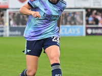 Alessia Russo (23 Arsenal) goes forward during the Barclays FA Women's Super League match between West Ham United and Arsenal at the Chigwel...