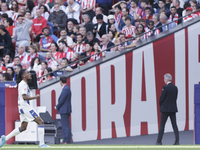 Yvan Neyou of Leganes celebrates a goal during the La Liga 2024/25 match between Atletico de Madrid and Leganes at Riyadh Air Metropolitano...