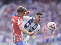 During the La Liga 2024/25 match between Atletico de Madrid and Leganes at Riyadh Air Metropolitano Stadium in Madrid, Spain, on October 20,...