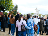 One Direction fans gather in Paris, France, to pay tribute to Liam Payne. (