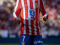 Antoine Griezmann of Atletico de Madrid is seen during the La Liga EA Sports 2024/25 football match between Atletico de Madrid and CD Legane...